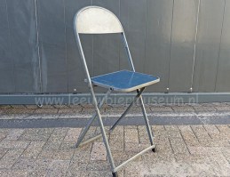 Leeuw ber metalen klapstoel versie 1 voorzijde